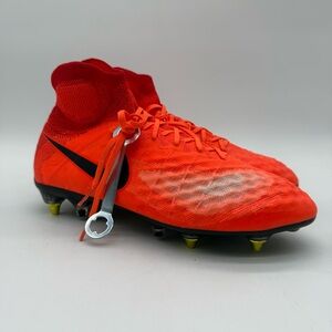 Nike Magista Obra II SG ACC Elit Orange boots Cleats Mens Size 9 869482-806 New